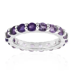 Amethyst-Silberring