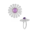 Amethyst-Silberring