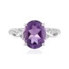 Amethyst-Silberring