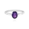 Amethyst-Silberring