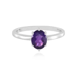 Amethyst-Silberring
