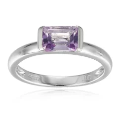Amethyst-Silberring