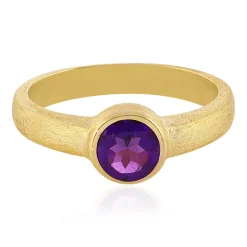 Amethyst-Silberring