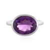 Amethyst-Silberring
