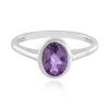 Amethyst-Silberring