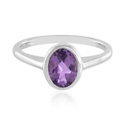 Amethyst-Silberring