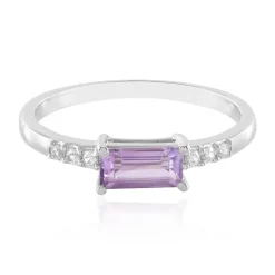 Amethyst-Silberring
