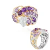 Amethyst-Silberring (Gems en Vogue)