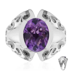 Amethyst-Silberring (Remy Rotenier)
