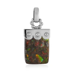 Ammolith-Silberanhänger