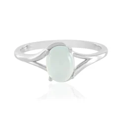 Aqua-Chalzedon-Silberring