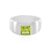 Arizona-Peridot-Silberring