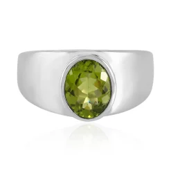 Arizona-Peridot-Silberring