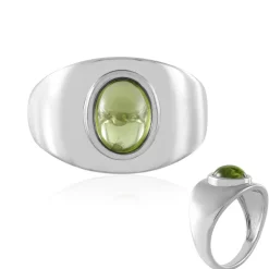 Arizona-Peridot-Silberring