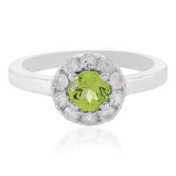 Arizona-Peridot-Silberring