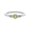 Arizona-Peridot-Silberring