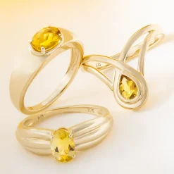 Australischer Goldener Beryll-Goldring
