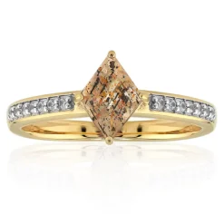 Australischer Sonnenstein-Goldring