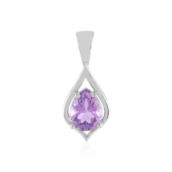 Azur-Quarz-Silberanhänger