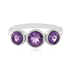 Azur-Quarz-Silberring