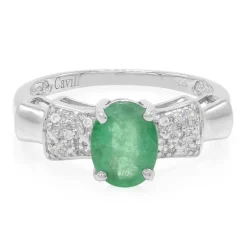 Bahia-Smaragd-Silberring