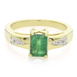 Bahia-Smaragd-Silberring