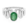 Bahia-Smaragd-Silberring