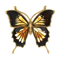 Baltischer Bernstein-Silberanhänger