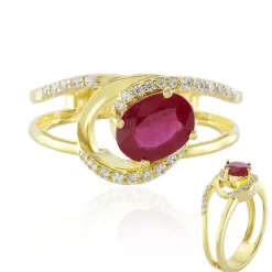 Bemainty-Rubin-Silberring