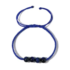 Blaues Tigerauge-Armband