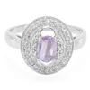 Bolivianischer Amethyst-Silberring