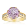 Bolivianischer Amethyst-Silberring