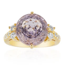 Bolivianischer Amethyst-Silberring