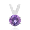 Bolivianischer Amethyst-Silberanhänger
