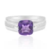 Bolivianischer Amethyst-Silberring