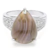 Botswana-Achat-Silberring