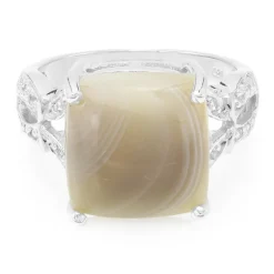 Botswana-Achat-Silberring