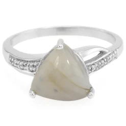 Botswana-Achat-Silberring