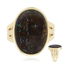 Boulder-Opal-Goldring
