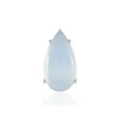 Brasilianischer Aquamarin-Silberanhänger