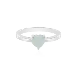 Brasilianischer Aquamarin-Silberring