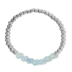 Brasilianischer Aquamarin-Armband