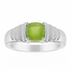 Brasilianischer Grüner Opal-Silberring (Pallanova)