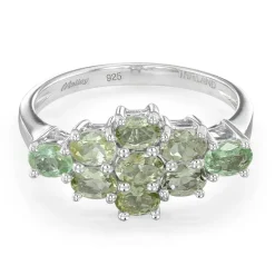 Brasilianischer Paraiba-Turmalin-Silberring