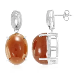 Capillitas-Aragonit-Silberohrringe