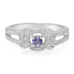 Ceylon-Iolith-Silberring