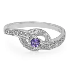 Ceylon-Iolith-Silberring