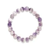 Chevron-Amethyst-Armband