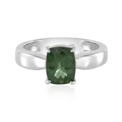 Chrom-Apatit-Silberring