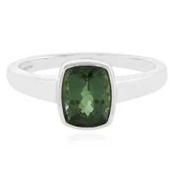 Chrom-Apatit-Silberring